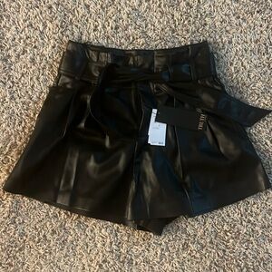Leather Shorts